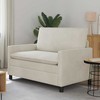 Sofa Kreminė 126 x 81 x 87,5 cm Aksomas
