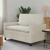 Sofa Kreminė 126 x 81 x 87,5 cm Aksomas