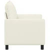 Sofa Kreminė 126 x 81 x 87,5 cm Audinys