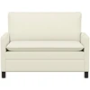 Sofa 2 vietos Kreminė 126 x 81 x 87,5 cm Audinys