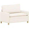 Sofa Kreminė 126 x 81 x 87,5 cm Audinys