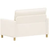 Sofa Kreminė 126 x 81 x 87,5 cm Audinys