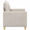Sofa Kreminė 126 x 81 x 87,5 cm Poliesteris