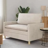 Sofa Kreminė 126 x 81 x 87,5 cm Poliesteris
