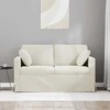 Sofa Kreminė 138 x 78 x 80 cm Aksomas