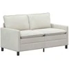 Sofa Kreminė 156 x 81 x 87,5 cm Aksomas