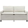 Sofa Kreminė 156 x 81 x 87,5 cm Aksomas