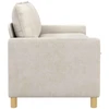 Sofa Kreminė 156 x 81 x 87,5 cm Poliesteris