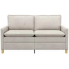Sofa Kreminė 156 x 81 x 87,5 cm Poliesteris
