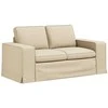 Sofa Kreminė 162 x 80 x 82 cm Metalas