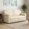 Sofa Kreminė 171 x 85 x 93 cm Dirbtinė oda