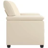 Sofa Kreminė 191 x 85 x 93 cm Dirbtinė oda