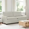 Sofa Kreminė 196 x 81 x 87,5 cm Aksomas