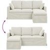 Sofa Kreminė 178 x 134 x 80 cm Aksomas