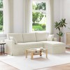 Sofa Kreminė 228 x 134 x 80 cm Aksomas