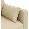 Sofa Kreminė 198 x 78 x 80 cm Metalas