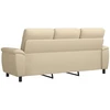 Sofa Kreminė 214 x 90 x 95 cm Audinys