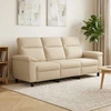 Sofa Kreminė 214 x 90 x 95 cm Audinys