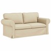 Sofa Kreminė 215 x 82 x 80 cm Metalas