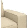 Sofa Kreminė 222 x 80 x 82 cm Metalas