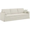 Sofa Kreminė 228 x 78 x 80 cm Aksomas