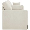 Sofa Kreminė 228 x 78 x 80 cm Aksomas