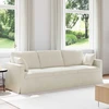 Sofa Kreminė 228 x 78 x 80 cm Aksomas