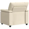 Sofa Kreminė 91 x 85 x 93 cm Dirbtinė oda