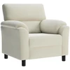 Sofa Kreminė 94 x 85 x 93 cm Aksomas