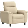Sofa Kreminė 95 x 90 x 95 cm Audinys
