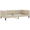 Sofa, kreminės spalvos, 100x200cm, audinys
