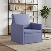 Sofa Krėslas Džinsinės mėlynos 70 x 81 x 82 cm Audinys
