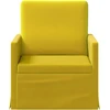 Sofa Krėslas Geltona 70 x 81 x 82 cm Aksomas