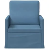 Sofa Krėslas Mėlyna 70 x 81 x 82 cm Kordūrinis audinys