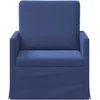 Sofa Krėslas Policijos mėlyna 70 x 81 x 82 cm Aksomas