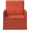 Sofa Krėslas Raudona oranžinė 70 x 81 x 82 cm Kordūrinis audinys