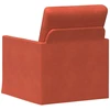 Sofa Krėslas Raudona oranžinė 70 x 81 x 82 cm Kordūrinis audinys