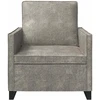 Sofa Krėslas Šviesiai pilka 70 x 81 x 82 cm Dirbtinė zomša