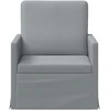 Sofa Krėslas Šviesiai pilka 70 x 81 x 82 cm Audinys