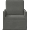 Sofa Krėslas Tamsiai pilka 70 x 81 x 82 cm Kordūrinis audinys
