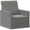 Sofa Krėslas Tamsiai pilka 70 x 81 x 82 cm Aksomas