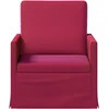 Sofa Krėslas Vyno raudona 70 x 81 x 82 cm Aksomas