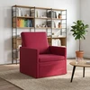 Sofa Krėslas Vyno raudona 70 x 81 x 82 cm Aksomas