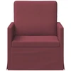 Sofa Krėslas Vyno raudona 70 x 81 x 82 cm Audinys