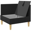 Sofa su saugojimu Audinys