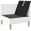 Sofa su saugojimu Audinys