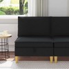 Sofa su saugojimu Audinys