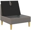 Sofa su saugojimu Audinys