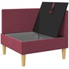 Sofa su saugojimu Audinys