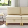 Sofa su saugojimu Audinys